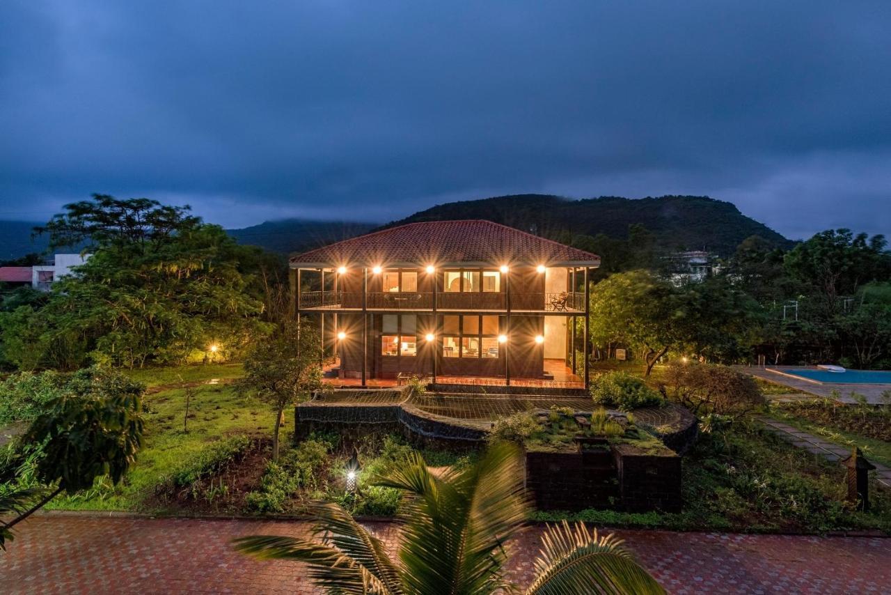 Saffronstays Boulevard Loghouse - A Wooden Chalet Amidst Nature Kārli Exteriör bild