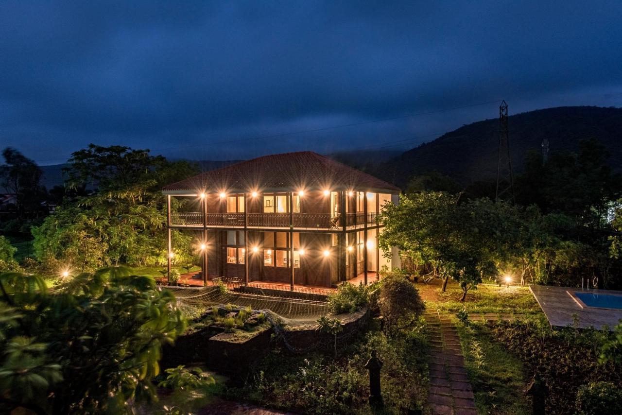Saffronstays Boulevard Loghouse - A Wooden Chalet Amidst Nature Kārli Exteriör bild